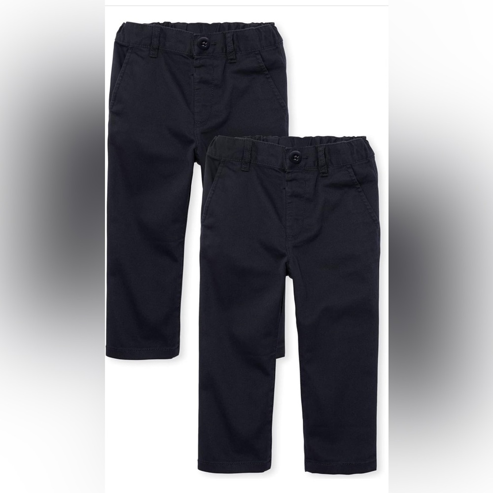 NWT Toddler uniform pants - Children's Place Stretch Skinny Chinos - 2-pack